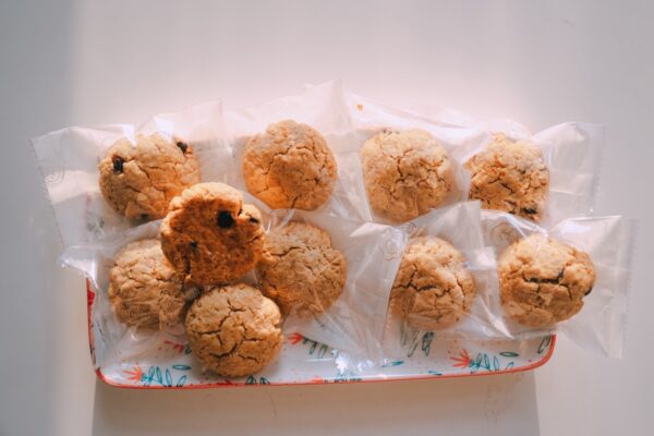 仲麥橙香燕麥餅乾 10入